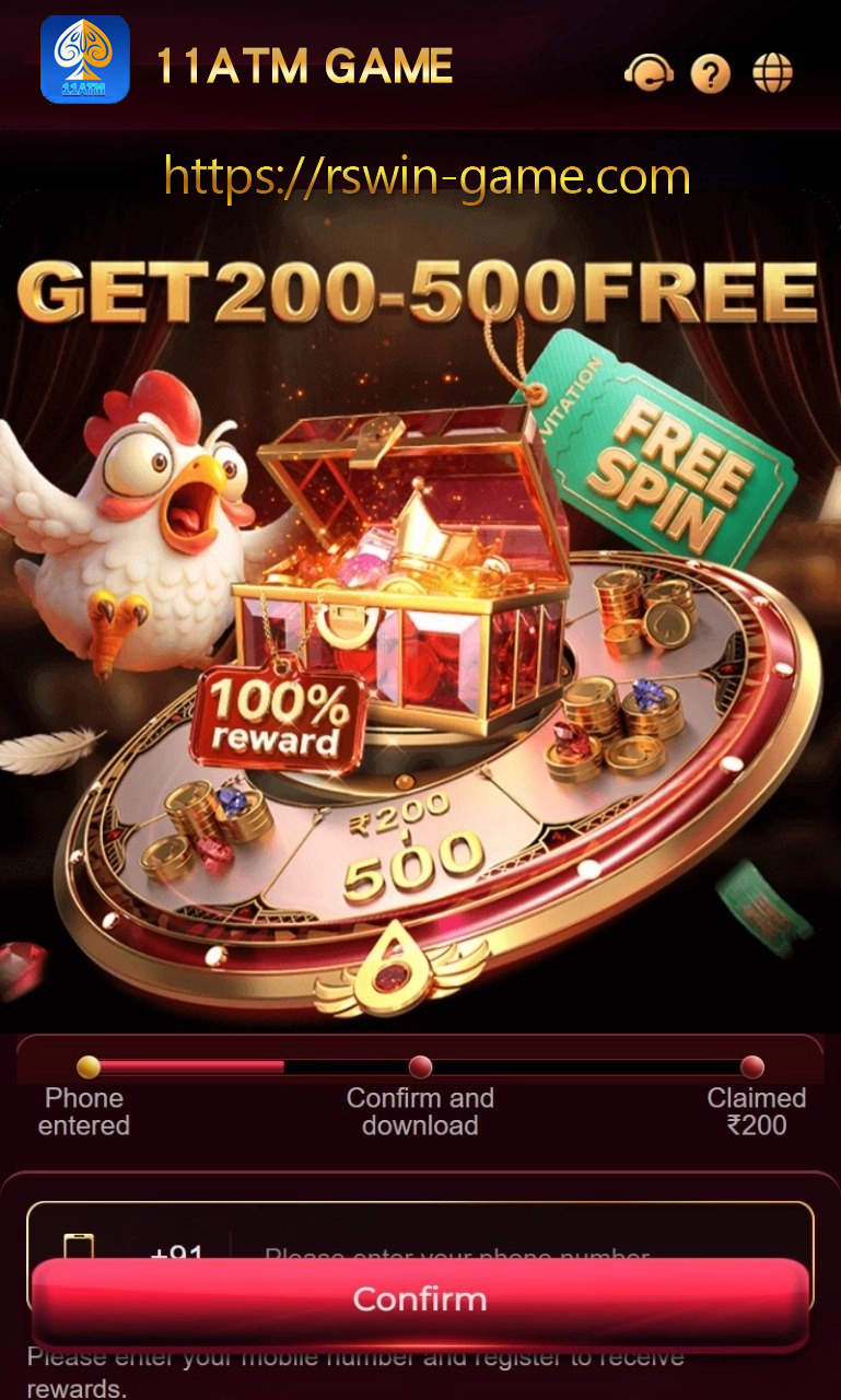 11ATM Game mobile game banner for Android players in India