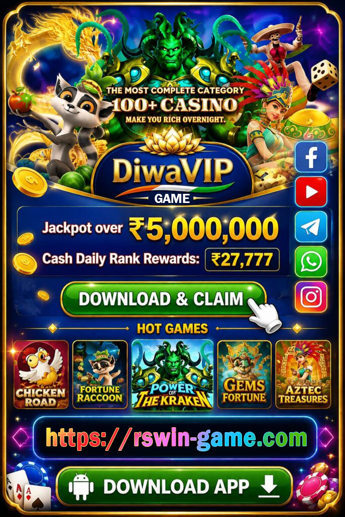 Diwa VIP mobile game banner for Android players in India