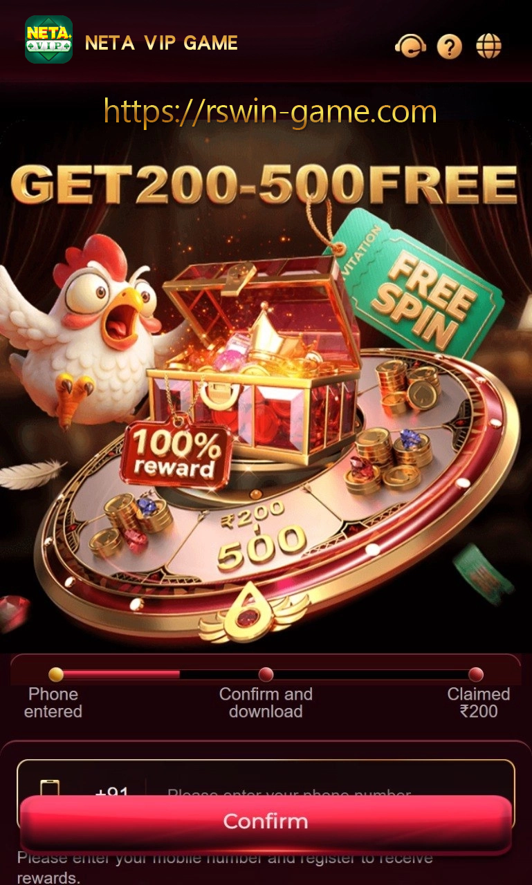 Neta VIP mobile game banner for Android players in India