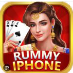 Rummy for iPhone iPhone access banner showing the app image for Android users in India
